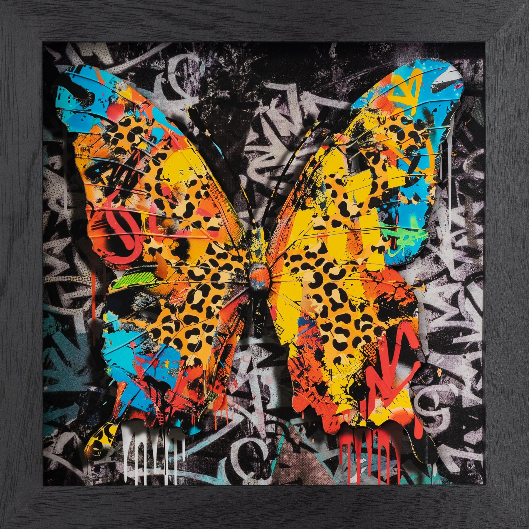 URBAN BUTTERFLY NO.4 - 3D - BEN ALLEN ART
